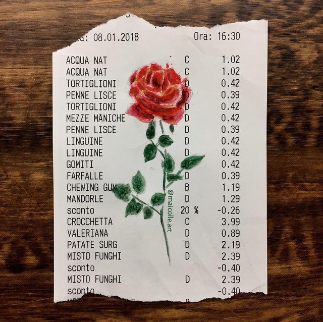 receipt-aesthetic-template