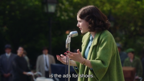 fuertecito:The Marvelous Mrs. Maisel 1x04 “The Disappointment...