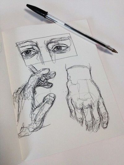 Drawing On Hand With Pen Tumblr Minimalist Interior Design