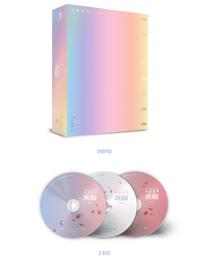 ALL FOR BTS : 2016 BTS LIVE HYYH ON STAGE : EPILOGUE CONCERT DVD...