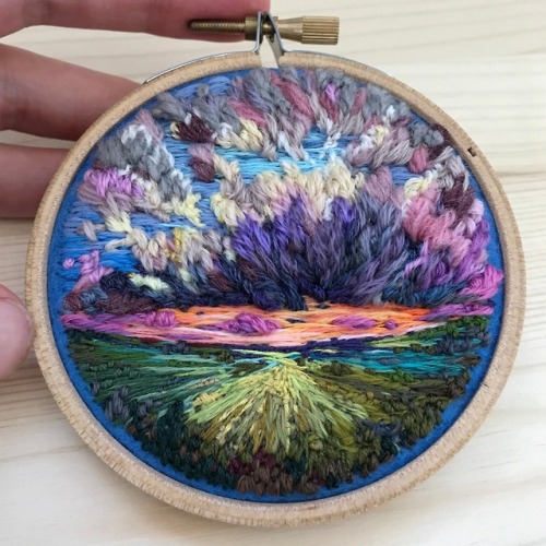 sosuperawesome:Embroidery Wall Art and BroochesShimunia on...