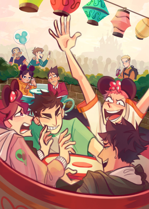 maplebars:my piece for the @hqseijouzine!! the seijou kids are...