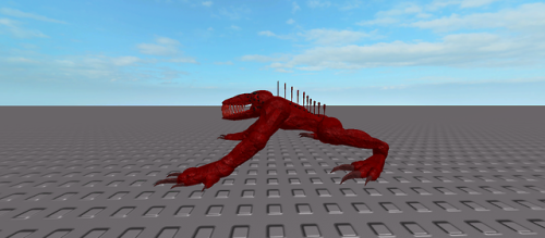 Random Robloxian An Scp 939 Model I Made In Roblox A Few Weeks