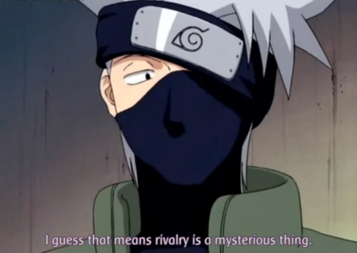 ampullae:kakashi is actually the biggest dork in the world and...