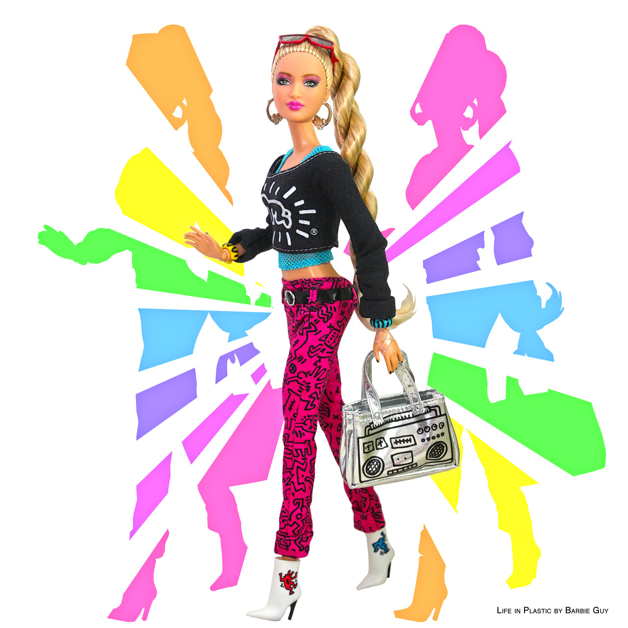 keith haring barbie doll