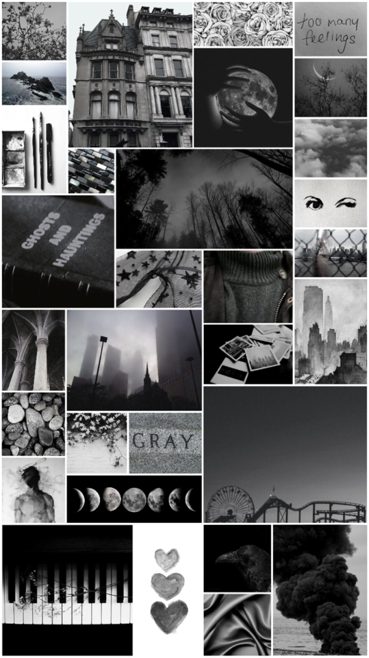 Picturesque Aesthetics — Black and Grey Aesthetic Requested by Anonymous