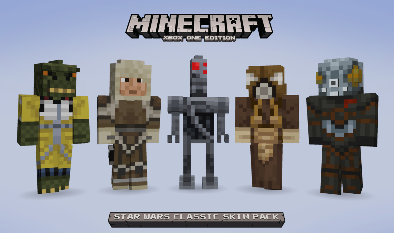 TieFighters — Minecraft Star Wars Classic Skin Pack Now...