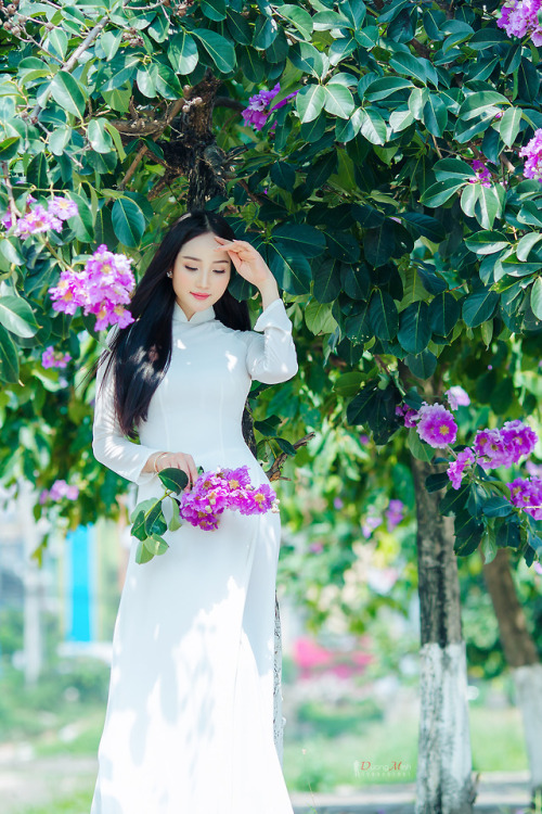 vietnamese-long-dress-ao-dai: Ao dai_217 Oanh Nguyễn bởi Beauty...