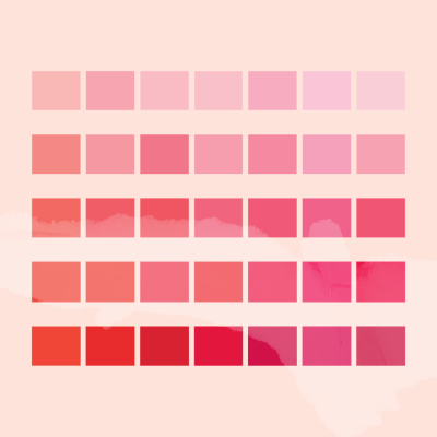 Light Pink Color Chart