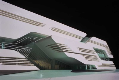 conceptmodel:<br /><br /><br /><br />Pierres Vives Montpellier by Zaha Hadid Architects<br />source<br />