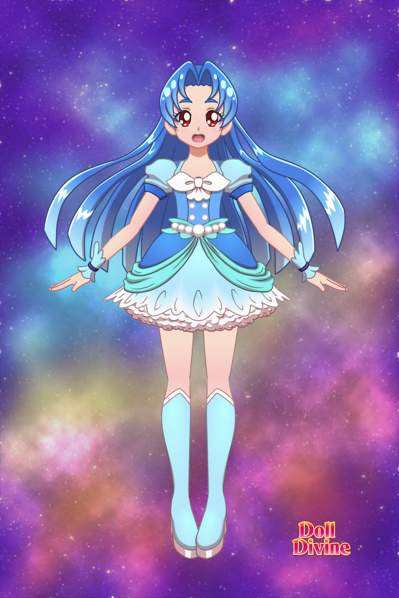 Doll divine dress up. Куклы pretty Cure. Бумажные куклы pretty Cure. Игры Precure maker. Glitter Cure.