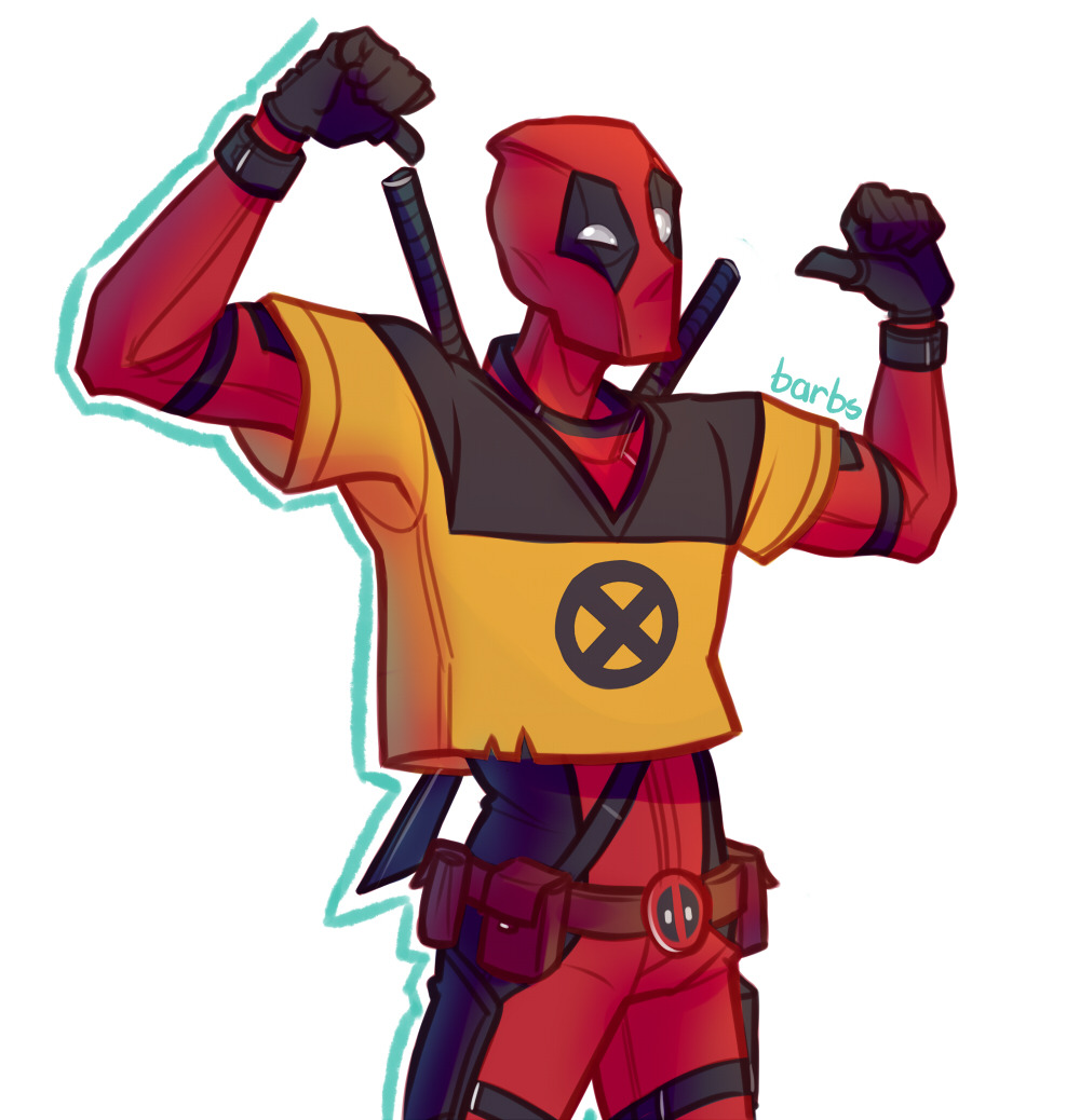 Barbsart I Loved Deadpool 2 So Much I Just Had To Draw