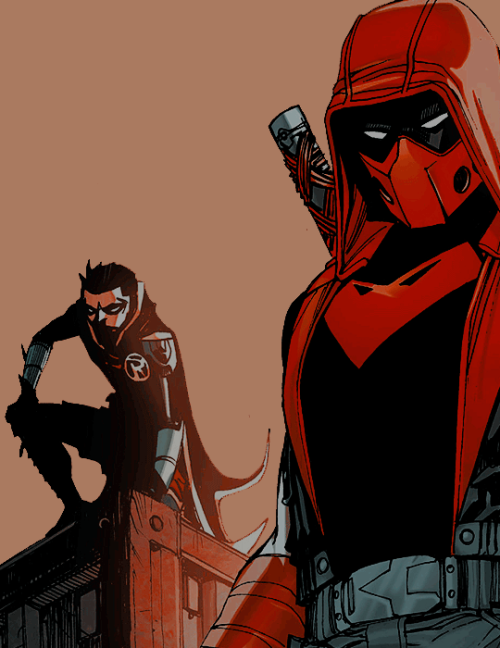 dailydamianwayne:Damian Wayne and Jason Todd in Teen Titans #22...