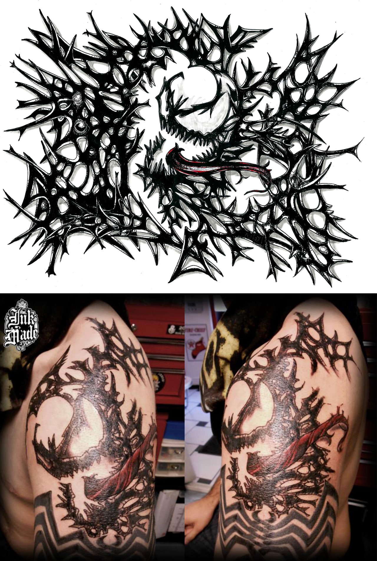 55 Free Tattoo Design Venom HD Tattoo