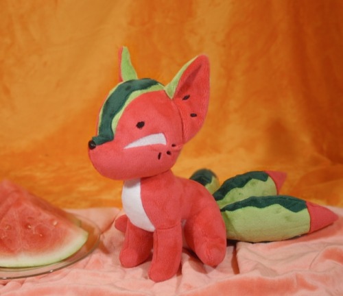 follylolly:Our brand new redesigned summer Kitsune plush! ...