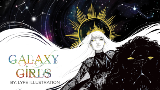 Galaxy Girls: Illustrated Constellations