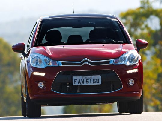 Citroën C3 vermelho