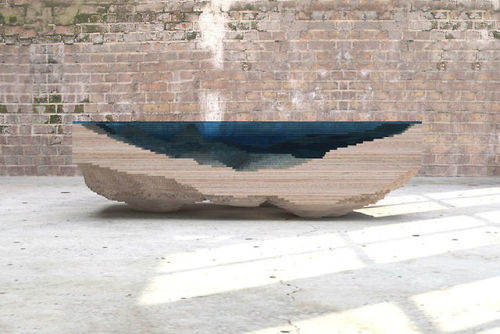 mymodernmet:The Abyss Table is a stunning coffee table that...