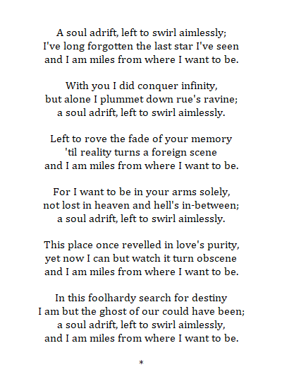 villanelle poem | Tumblr