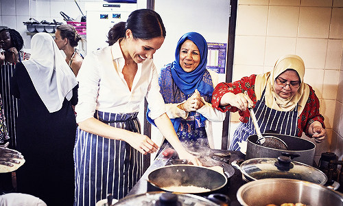 hrh-theduchessofsussex:The Duchess of Sussex visits the Hubb...