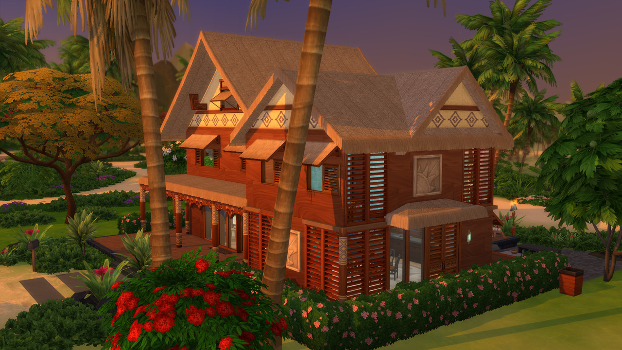 Galialady in Sims land, Journey’s End @ Sulani - Before and After As...