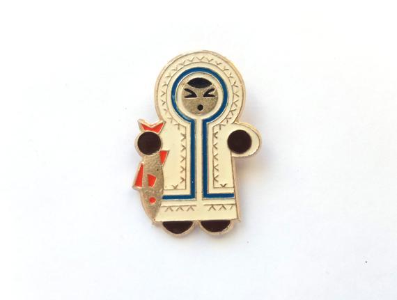 The cutest eskimo pin! (buy here)