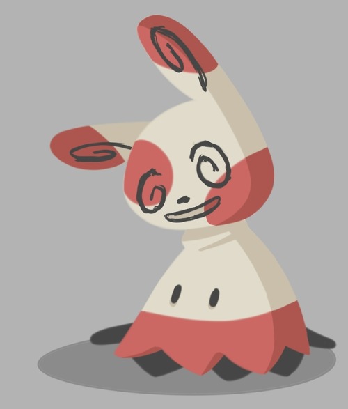 Sort of a spinda mimikyu? Just a small drawing for fun