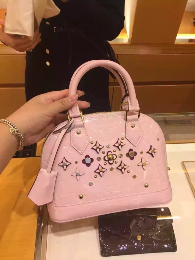 louis vuitton bag shopper — Louis Vuitton Blooming Alma Flower Bag M90989