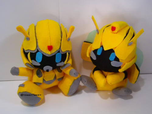 stuffed bumblebee transformer