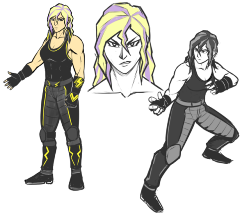 raiderfryarts:the rival concept of the previous wrestler girl