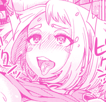 aesthetic-ahegao:Uraraka Ura Fuzoku