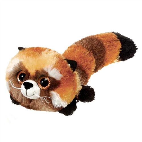 blue red panda plush