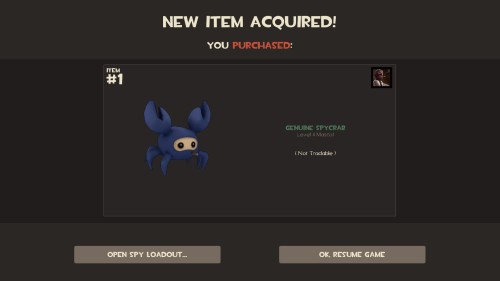 tf2 spycrab plush