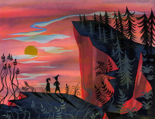 kingdomofanimation:Mary Blair, Magical Peter Pan concept art