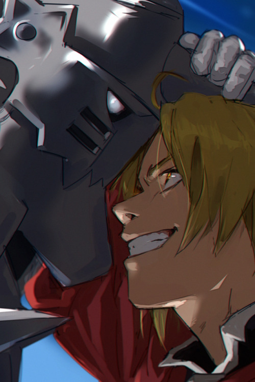 anxioussailorsoldier:Wait for me, Alphonse!