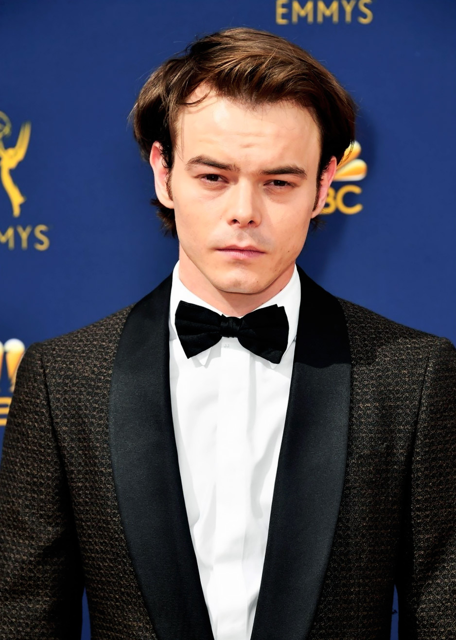 charlie heaton (Charlie Heaton attends the Emmy Awards 2018)