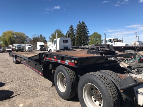 2008 Terex Equipment trailer, Hydraulic beaver tail...