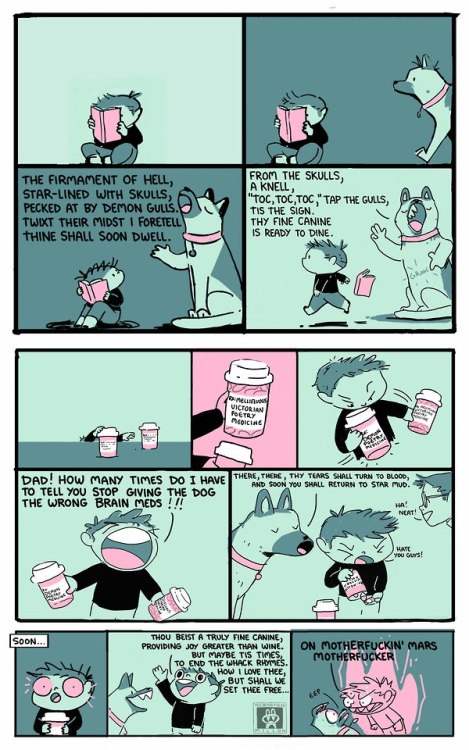 “Dog Medicine” Last 3 panels are meant as bonus...