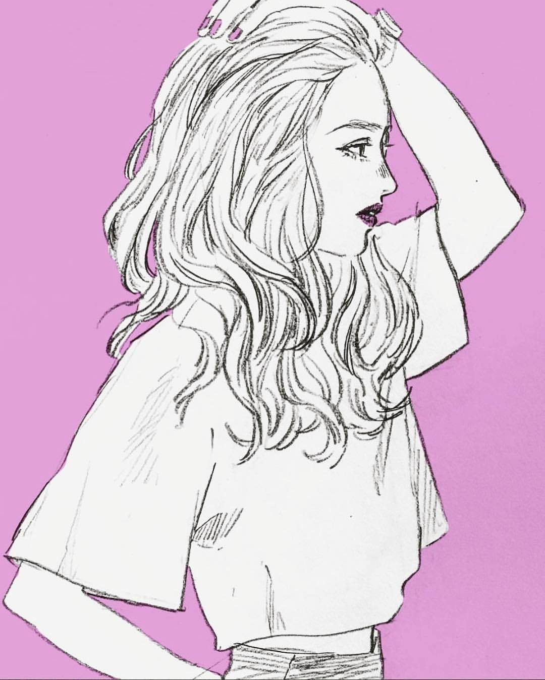 Girls Syndrome ロングヘアお姉さん素敵ですな Illustration