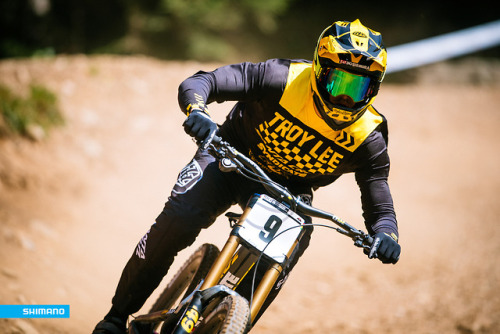 Luca Shaw at the 2018 UCI MTB World Championship