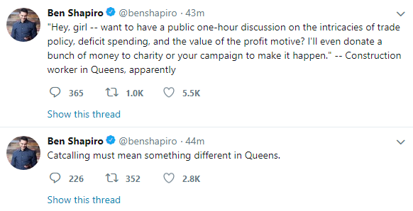 ben shapiro and aoc