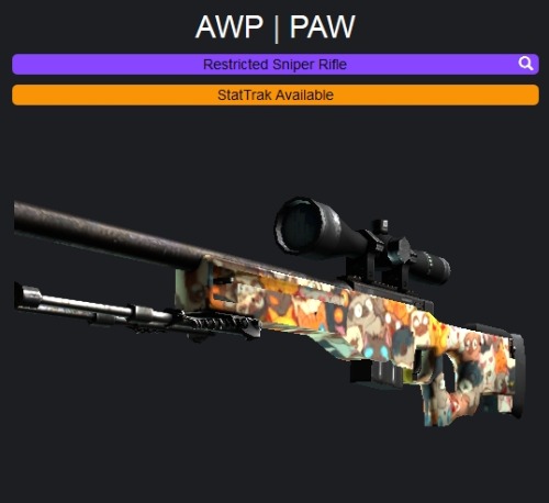 the AWP is only for furries now. sorry, i don’t make the rules