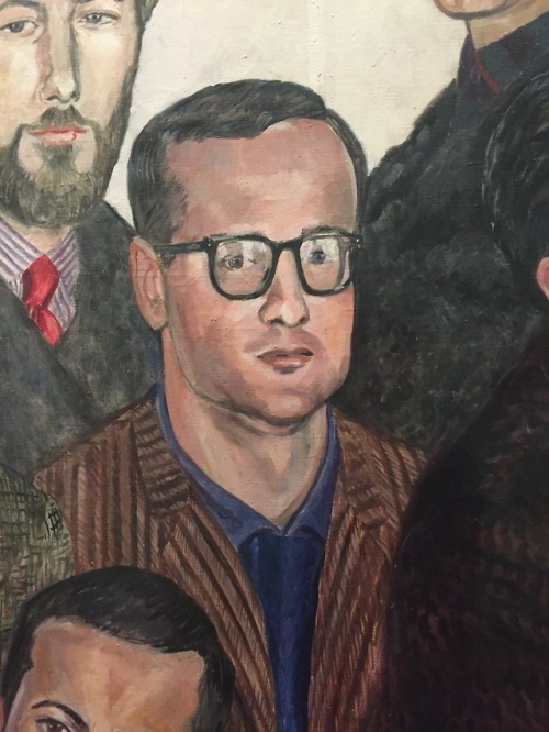 nobodyjess:Why is Griffin McElroy in this 1961 painting at the...