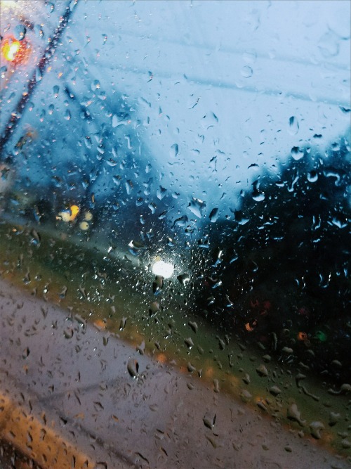 rain on window on Tumblr