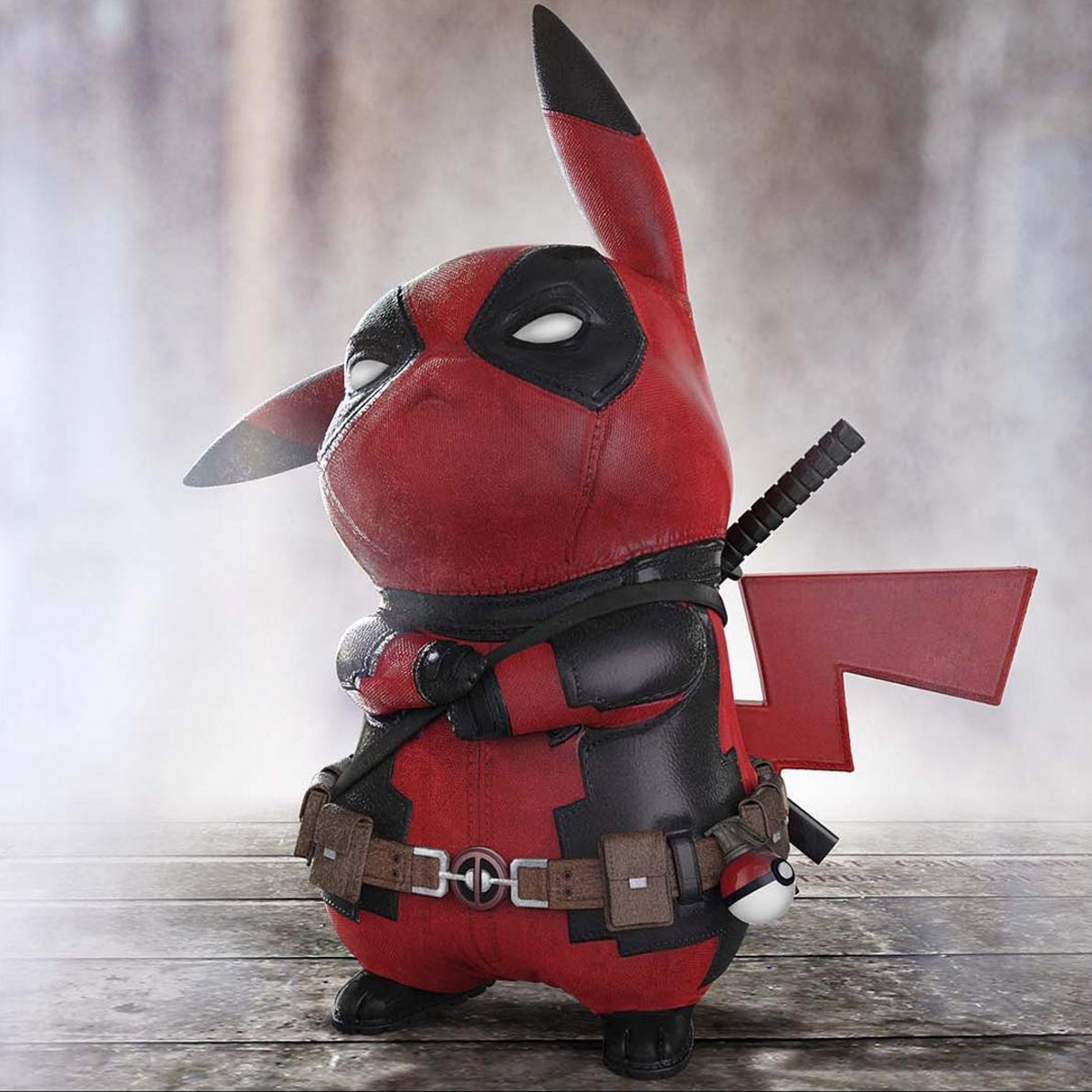 funko pop pikachu deadpool