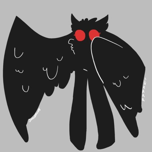 pridesquishy:Cryptid (Mothman) - Boardtober 6thcredit: x x x -...