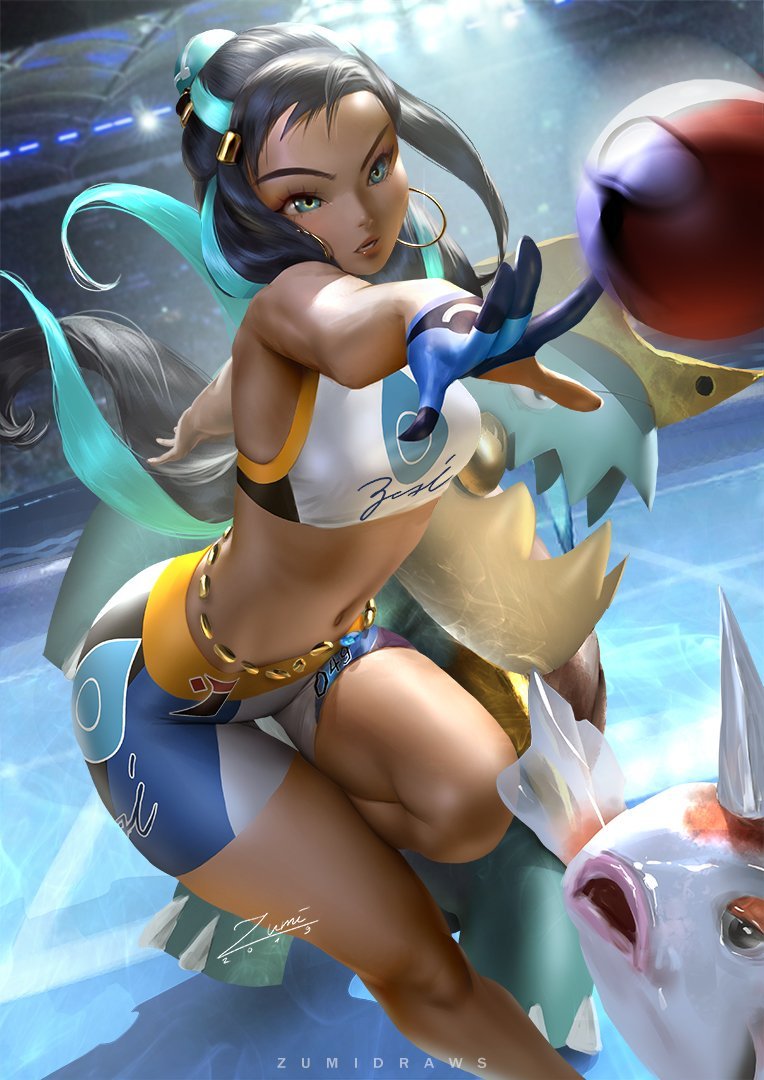 Gamers Love To Play Games Art Blog Nessa From Pokémon