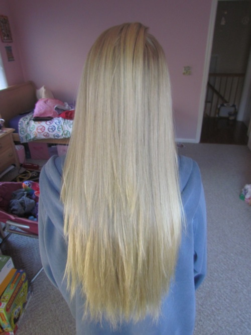 long blonde hair on Tumblr