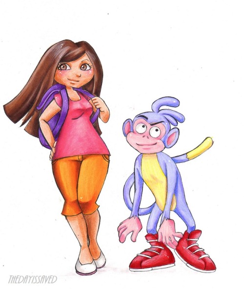 Dora the Explorer: Games, Characters, & Coloring Pages for La Exploradora -  HubPages