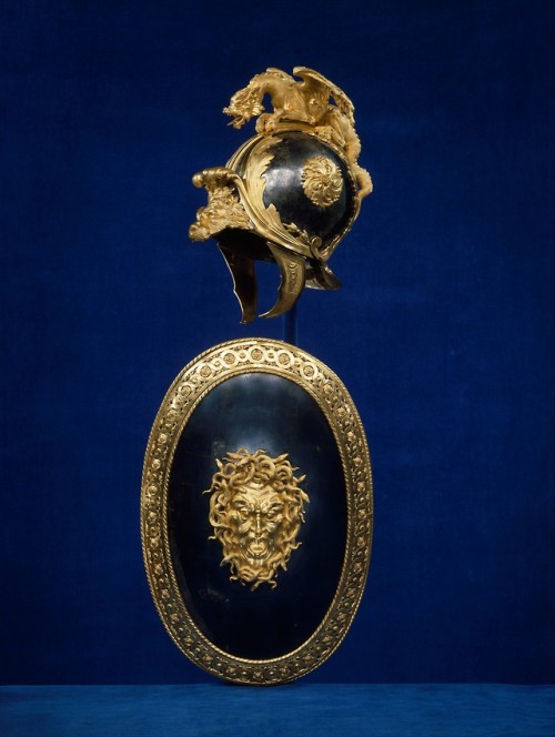 met-armsarmor:Helmet in the Classical Style, Arms and...